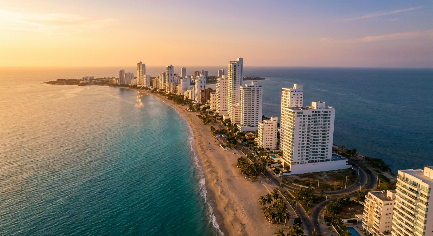 Strandhotel mit Pool – Bocagrande, Cartagena