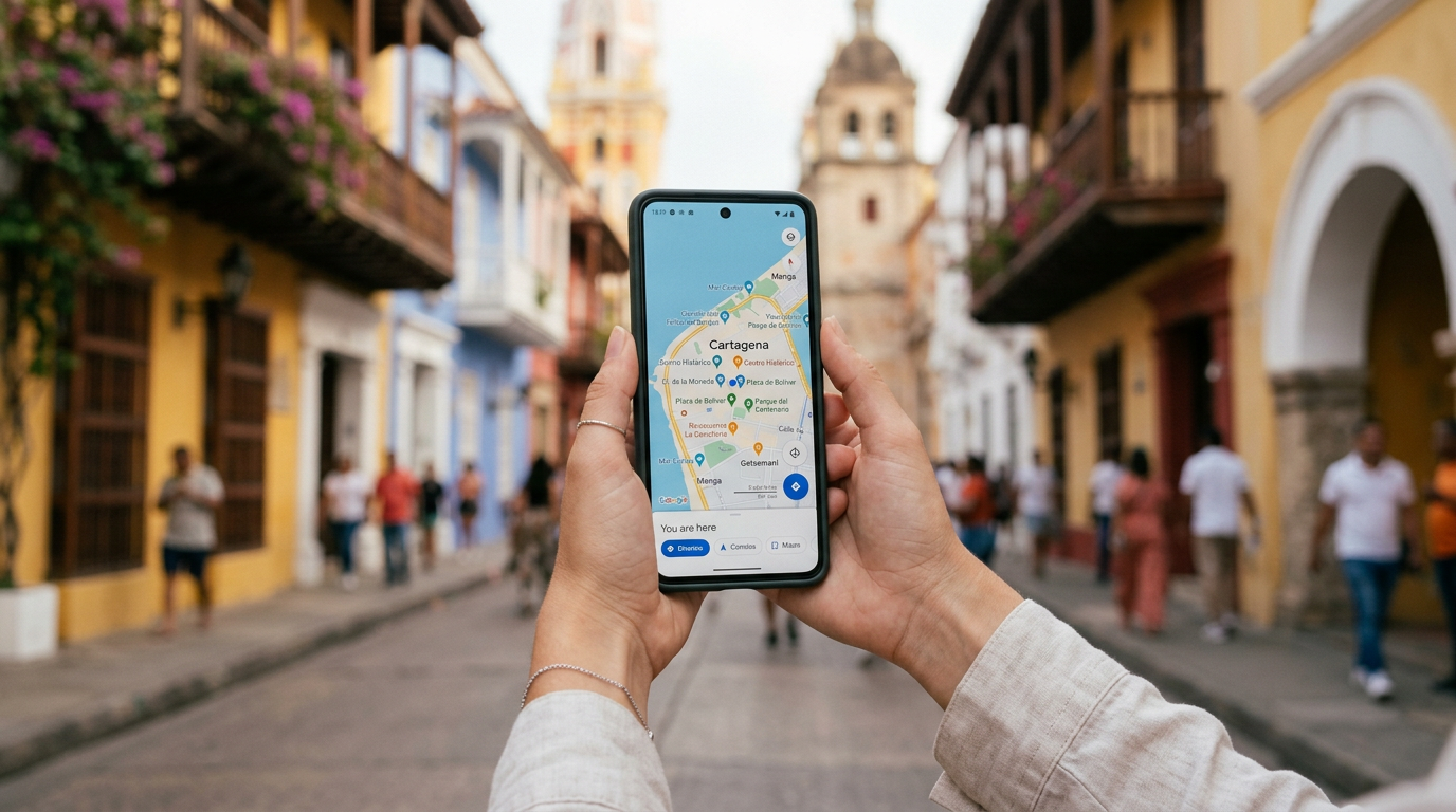 eSIM für Kolumbien: Internet in Cartagena für Schweizer — Cartagena, Kolumbien