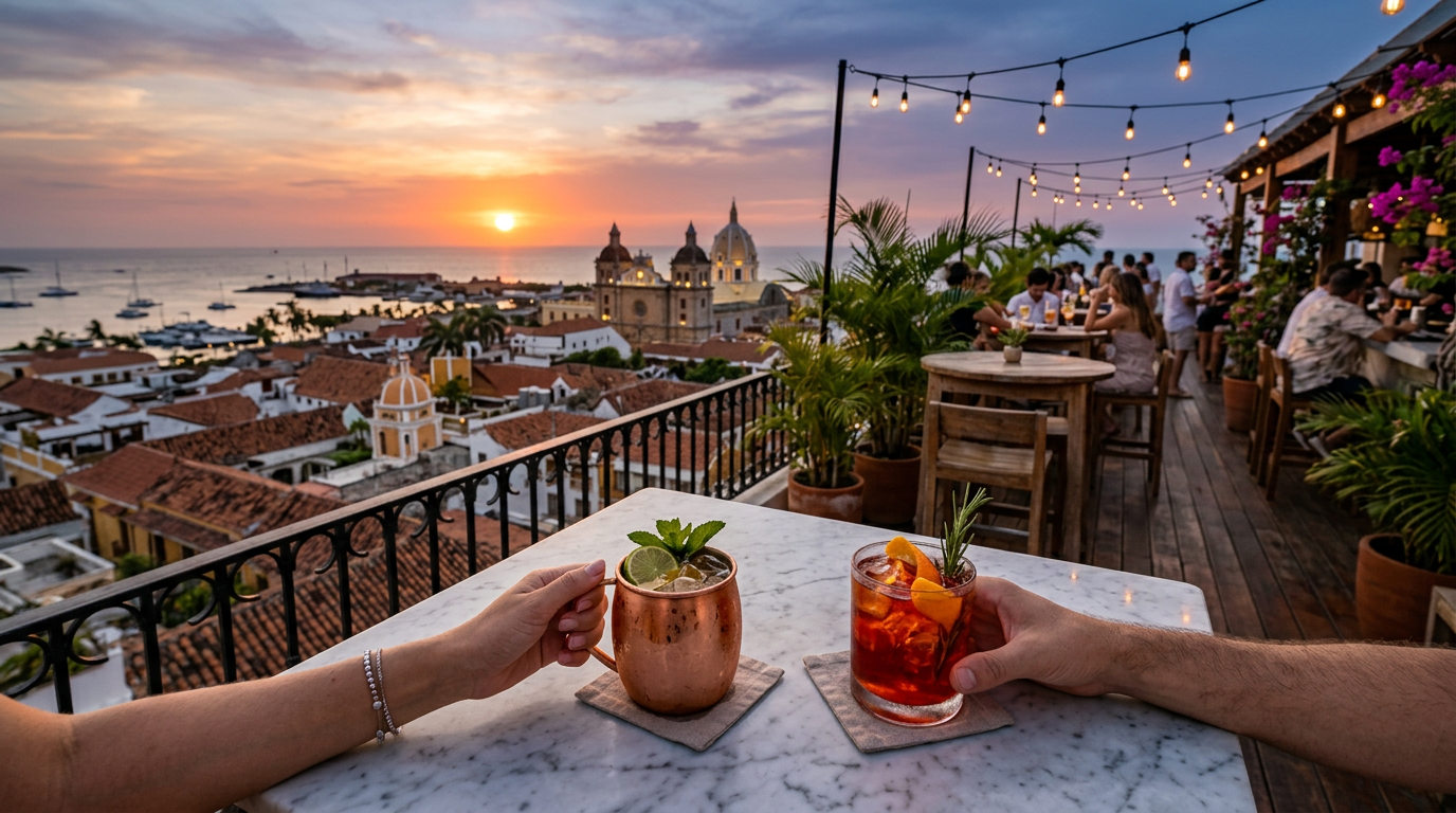 Rooftop Bars Cartagena — Cartagena, Kolumbien